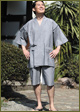 Banshu weave Jinbei(Gray, Navy)