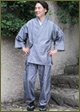 Enshu Quilted Samue(Gray,Black,Navy)