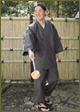Kurume Splashed pattern Brick samue