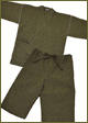 Omi-crepe Pongee Jinbei(5colors)