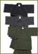 Omi-crepe Pongee Jinbei for child(3colors)