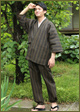 Enshu splashed pattern Samue