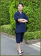 Kiryu Cotton Seersuker Jinbei(Dark blue, Blue, Black, White)