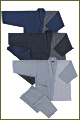 Cotton hemp Design Samue(Black,Blue,Gray)