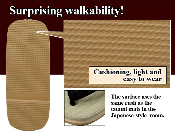 Sponge-soled Sandal(tatami)