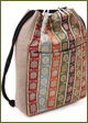 Shingen Bag made from Tatsumura Art Fabric(karahana)