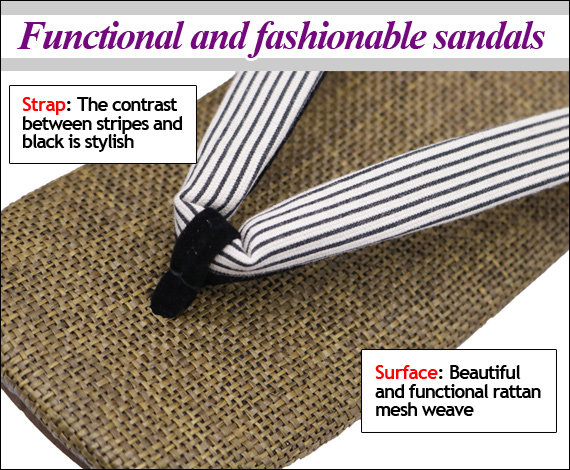 Light-soled Rattan mesh Sandal